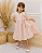 Vestido Infantil Bella - Rosa - Imagem 1