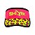 Viseira Shark Feline Velcro 02- Pink/Animal Print - Imagem 1