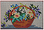 Tela para Bordar – Cesta de flores 11807 - Imagem 1