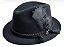 Chapéu Aveludado Marcatto Preto - Imagem 1