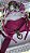 Chocker Magrit | Faixa de tecido com Pingente bordado a mão - Imagem 2