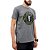 Camiseta Masculina Logo STR Redondo Preto Mescla Stouro - Imagem 1