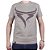 Camiseta Masculina Toro Mascote Mescla Bege Stouro - Imagem 1