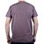 Camiseta Masculina Venha para o mundo de STR Marrom Mescla Stouro - Imagem 3