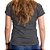 Camiseta Feminina Stouro Dallas Preto Mescla - Imagem 4