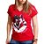 Camiseta Feminina Stouro Pena Vermelho - Imagem 1