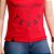 Camiseta Feminina Stouro Texas Vermelho - Imagem 3