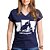 Camiseta Feminina Stouro Três Tambores Marinho - Imagem 2