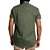Camisa Masculina Stouro Manga Curta - Verde Militar - Imagem 4