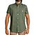 Camisa Masculina Stouro Manga Curta - Verde Militar - Imagem 2