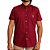 Camisa Masculina Stouro Manga Curta - Vinho - Imagem 2