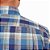 Camisa Masculina Xadrez Stouro - Azul Royal - Imagem 4