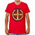 Camiseta Masculina Medalha São Bento Vermelha Stouro - Imagem 2