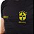Camiseta Masculina Brasão Brasil Stouro Preta Stouro - Imagem 2