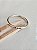 ANEL MEMORIAS 2MM EM OURO 18K E 03 PEDRAS NATURAIS - Imagem 4