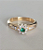Anel PATRICIA em Prata 925 com revestimento em Ouro 18K REF.22 - Imagem 1