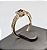 Anel EVINHA em Prata 925 com revestimento em Ouro 18K REF.24 - Imagem 2