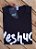 Camiseta masc. Yeshua preta  Tecido 96 % Algodão e 4% elastano - Imagem 4