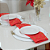 Kit 2 Guardanapos Lumine Natal 42cm x 42cm 100% Poliéster Tecido Oxford - Vermel - Imagem 6