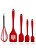 Conjunto De Utensílios De Cozinha De Silicone H'Maston DJ07 - Imagem 5