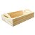 Bandeja em pinus  alça curva 30x20x8.5cm - Imagem 1