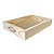 Bandeja em pinus alça Sisal 42x28x7cm - Imagem 1
