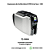Impressora de Cartão Zebra ZC100 Uma Face - USB - Imagem 1