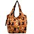 Bolsa Tote Gato Flores Mostarda - Imagem 1