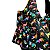 Bolsa Tote Gato Colorido Preta - Imagem 3