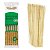 Espeto para churrasco 30cm bambu pct com 50un - Imagem 1
