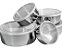 Conjunto inox com tampa plastica - Imagem 3
