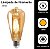 Lâmpada Decorativa Bulbo Filamento Carbono 4w 2400k Gold - Imagem 1