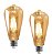 Kit C/ 10 Lâmpadas de Filamento Carbono Vintage 4w 2400kGold - Imagem 2