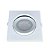 Spot Led Embutido 12W Bivolt Quadrado 3000K Branco Quente - Imagem 2