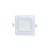 Painel de Led de Embutir Quadrado 6w 3000k Branco Quente - Imagem 1