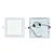 Painel de Led de Embutir Quadrado 12w 6000k 4000K 3000K - Imagem 2
