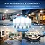 Lâmpada Super Bulbo Led 100w Bivolt E27 Branco Frio 6500k - Imagem 4