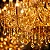 Lustre Luminária De Cristal Ambar 18 Braços Maria Tereza - Imagem 2