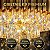 Lustre Pendente De Cristal Dourado 50cm Redondo - Imagem 4