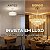 Lustre Pendente De Cristal Dourado 50cm Redondo - Imagem 3