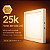 Painel Plafon De Led De Sobrepor 24w Quadrado 28cm 3000k - Imagem 4