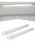 Luminária Linear Tubular 60cm Sobrepor 60W Led 6000k Branco - Imagem 2