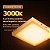 Painel Plafon De Led De Sobrepor 18w Quadrado 22cm 3000k - Imagem 5