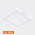Painel Plafon De Led De Sobrepor 18w Quadrado 22cm 3000k - Imagem 1