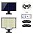 Refletor Solar Luminária De Led 200w Controle Remoto 6000k - Imagem 3