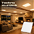 Painel Led Embutir 62x62cm 48w Branco Quente - Imagem 2