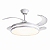 Ventilador Teto Branco Com Luz Inteligente Led 50w 3 Cores - Imagem 1