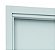 GUARNIÇÃO ALUMÍNIO PARA PORTA INTERNA - BRANCO - ALUMINIUM - Imagem 1