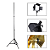 Tripé para Iluminação Greika YH804 - Altura Máxima 2,40m - Suporta 4kg - Imagem 3