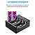 Carregador de Pilhas e Baterias USB - Elgin SCUSB com 2 pilhas AA - Imagem 4
